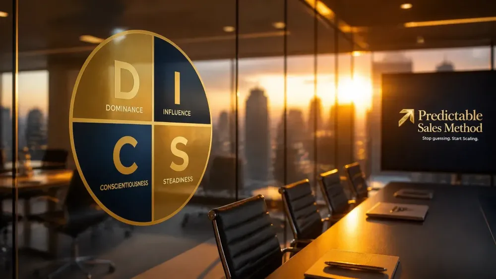 Executive boardroom prepared for a strategy session